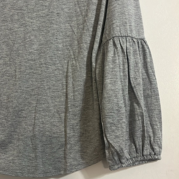 Beautees Girls Unicorn Top with sequins and glitter Size: XL Heather Grey NWT - Picture 5 of 5